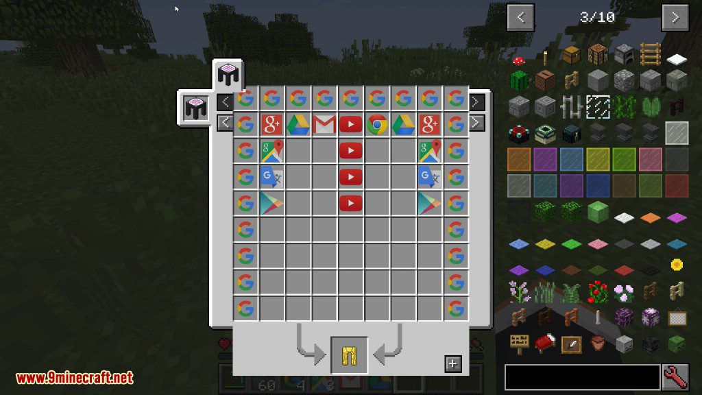 Google Mod 1.10.2 (Google's Logos in Minecraft) 15