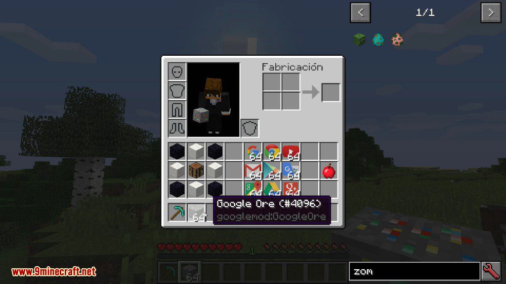 Google Mod 1.10.2 (Google's Logos in Minecraft) 3