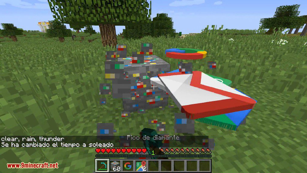 Google Mod 1.10.2 (Google's Logos in Minecraft) 7