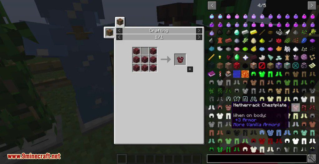 More Vanilla Armors Mod 1.11.2, 1.10.2 29