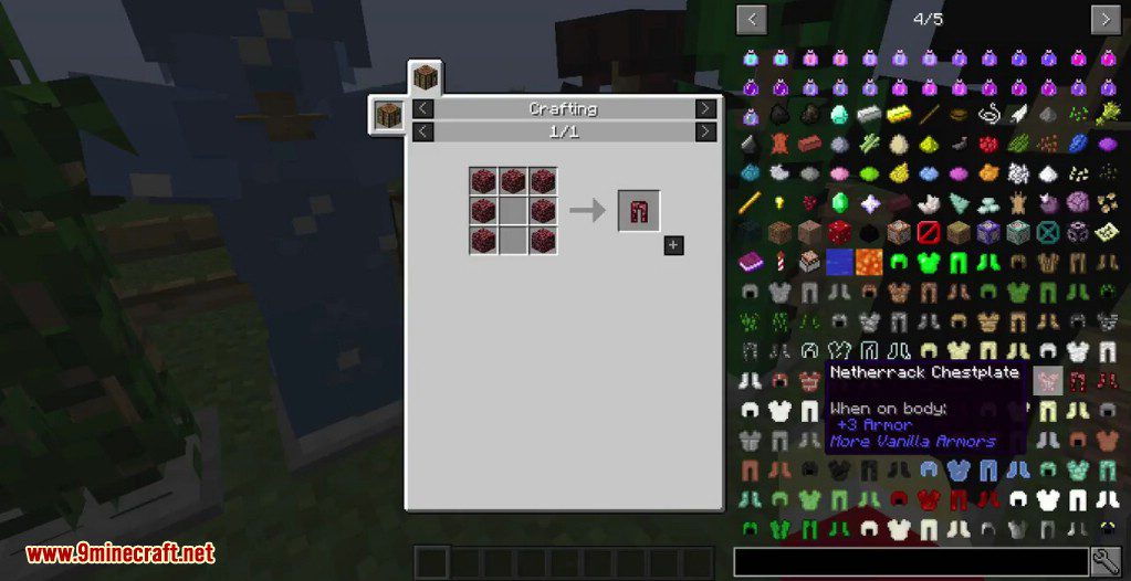 More Vanilla Armors Mod 1.11.2, 1.10.2 30