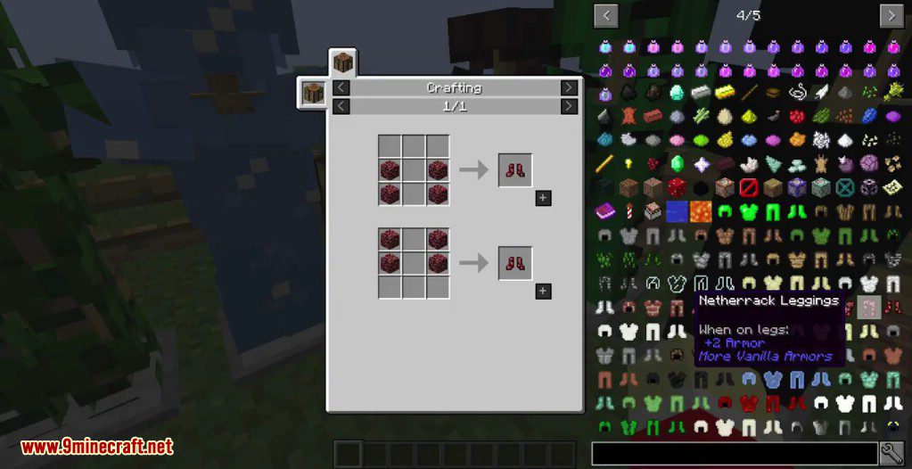 More Vanilla Armors Mod 1.11.2, 1.10.2 31