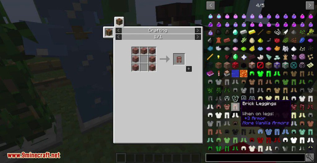 More Vanilla Armors Mod 1.11.2, 1.10.2 34