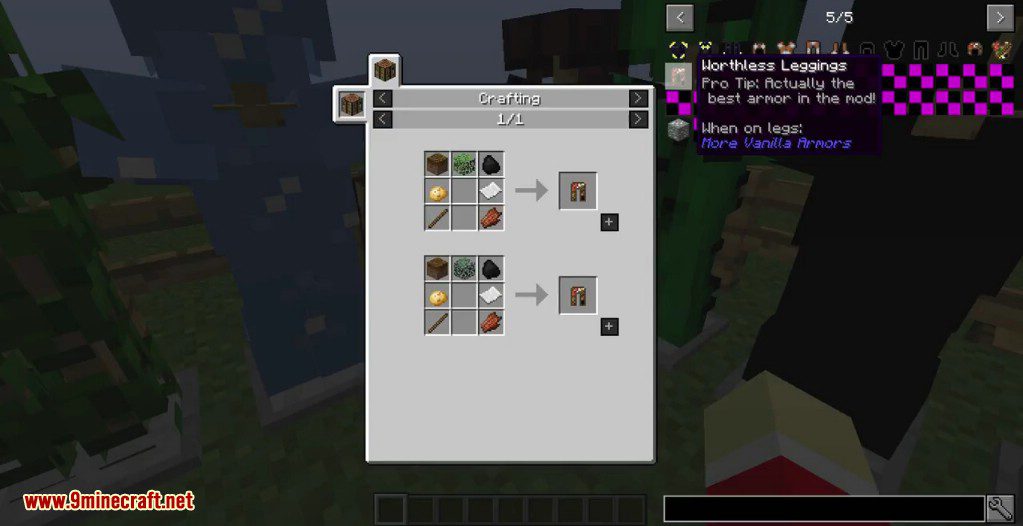 More Vanilla Armors Mod 1.11.2, 1.10.2 40