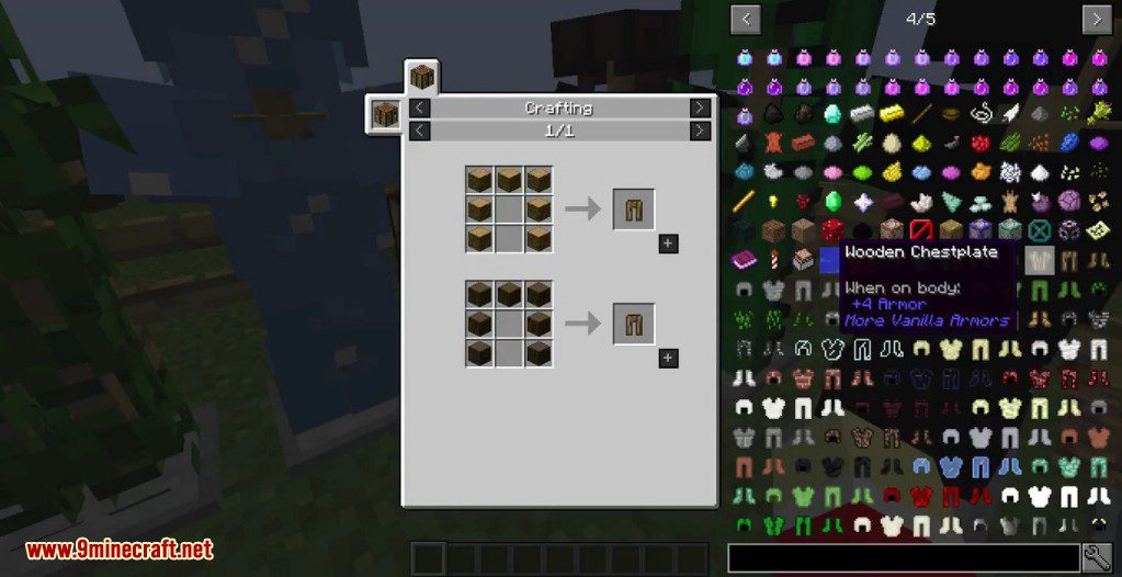 More Vanilla Armors Mod 1.11.2, 1.10.2 24