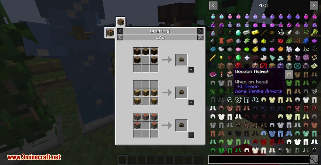 More Vanilla Armors Mod 1.11.2, 1.10.2 25