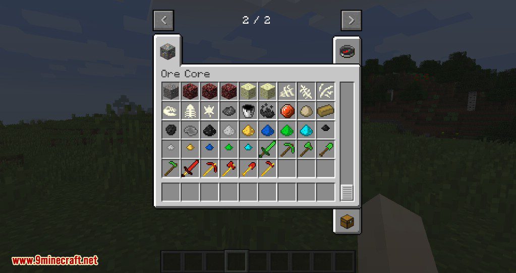 Ore Core Mod 1.12.2, 1.11.2 (Powerful Ores) 10