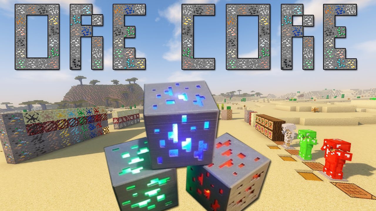 Ore Core Mod 1.12.2, 1.11.2 (Powerful Ores) 1