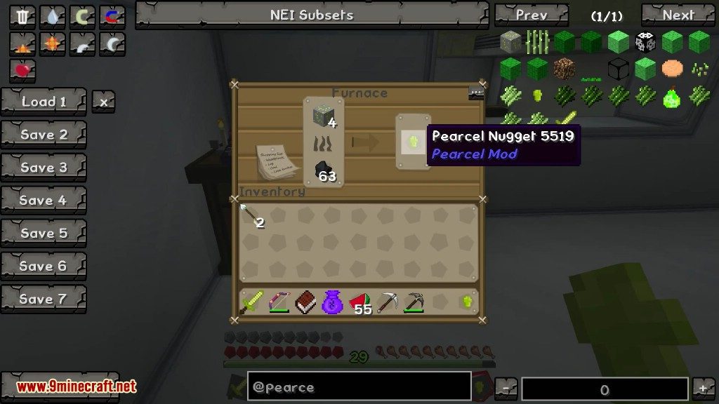 Pearcel Mod 1.12.2, 1.11.2 (Joyful Time in Minecraft) 18