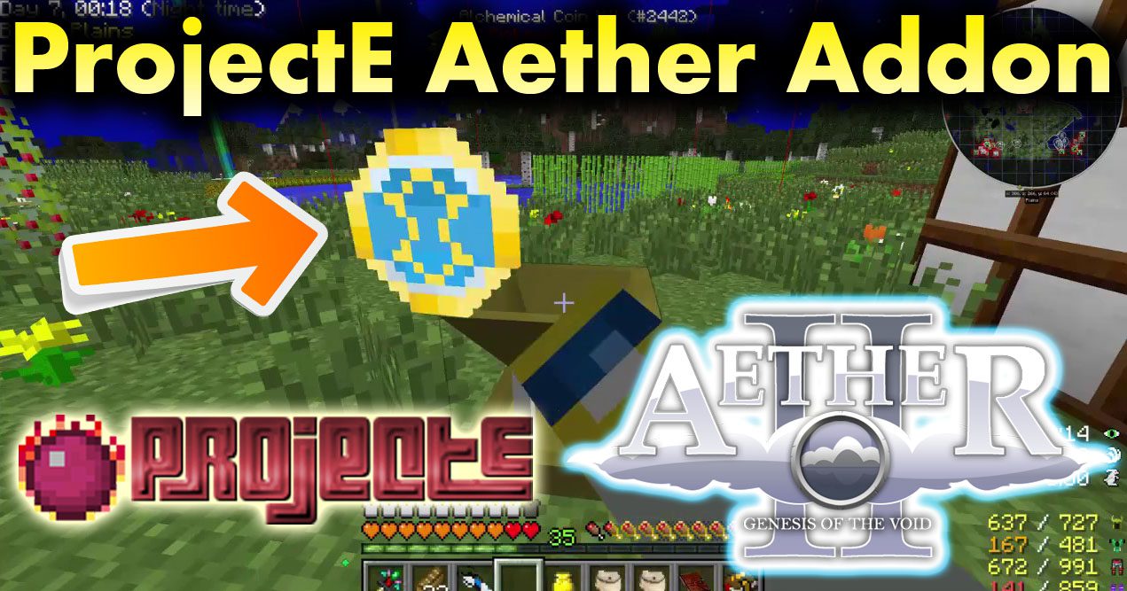 ProjectE Aether Addon 1.7.10 (Coin Mill) 1