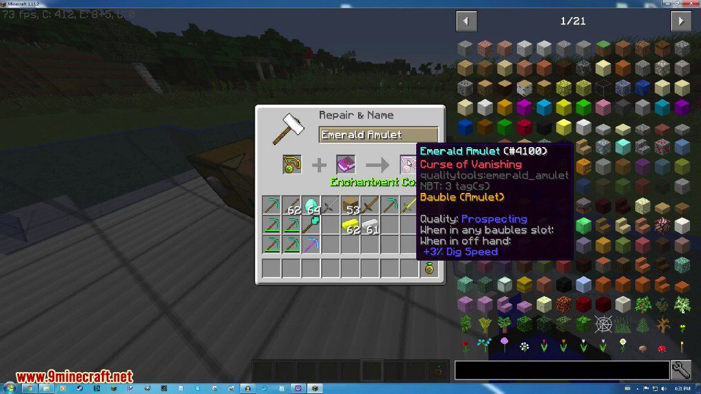 Quality Tools Mod 1.12.2, 1.11.2 (Terraria Tools) 23