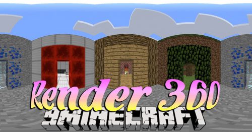 Render 360 Mod 1.12.2, 1.11.2 (Fish Eyes) Thumbnail