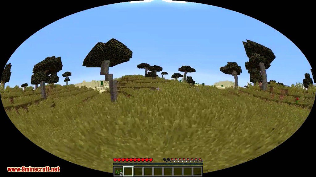 Render 360 Mod 1.12.2, 1.11.2 (Fish Eyes) 5