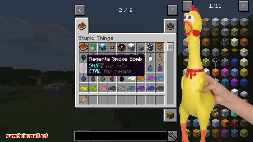 Stupid Things Mod 1.12.2, 1.11.2 (Random, Stupid Items) 19