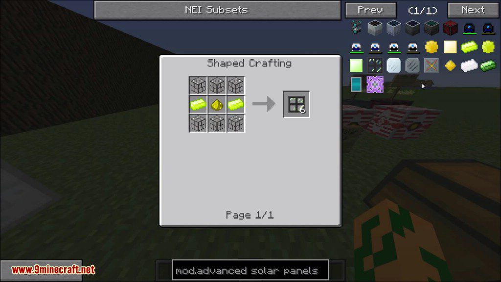 Advanced Solar Panels Mod 1.12.2, 1.11.2 for Industrial Craft 2 15