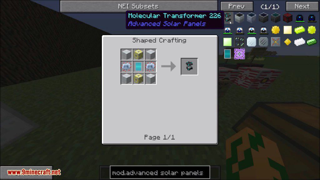 Advanced Solar Panels Mod 1.12.2, 1.11.2 for Industrial Craft 2 19