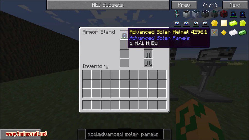 Advanced Solar Panels Mod 1.12.2, 1.11.2 for Industrial Craft 2 14