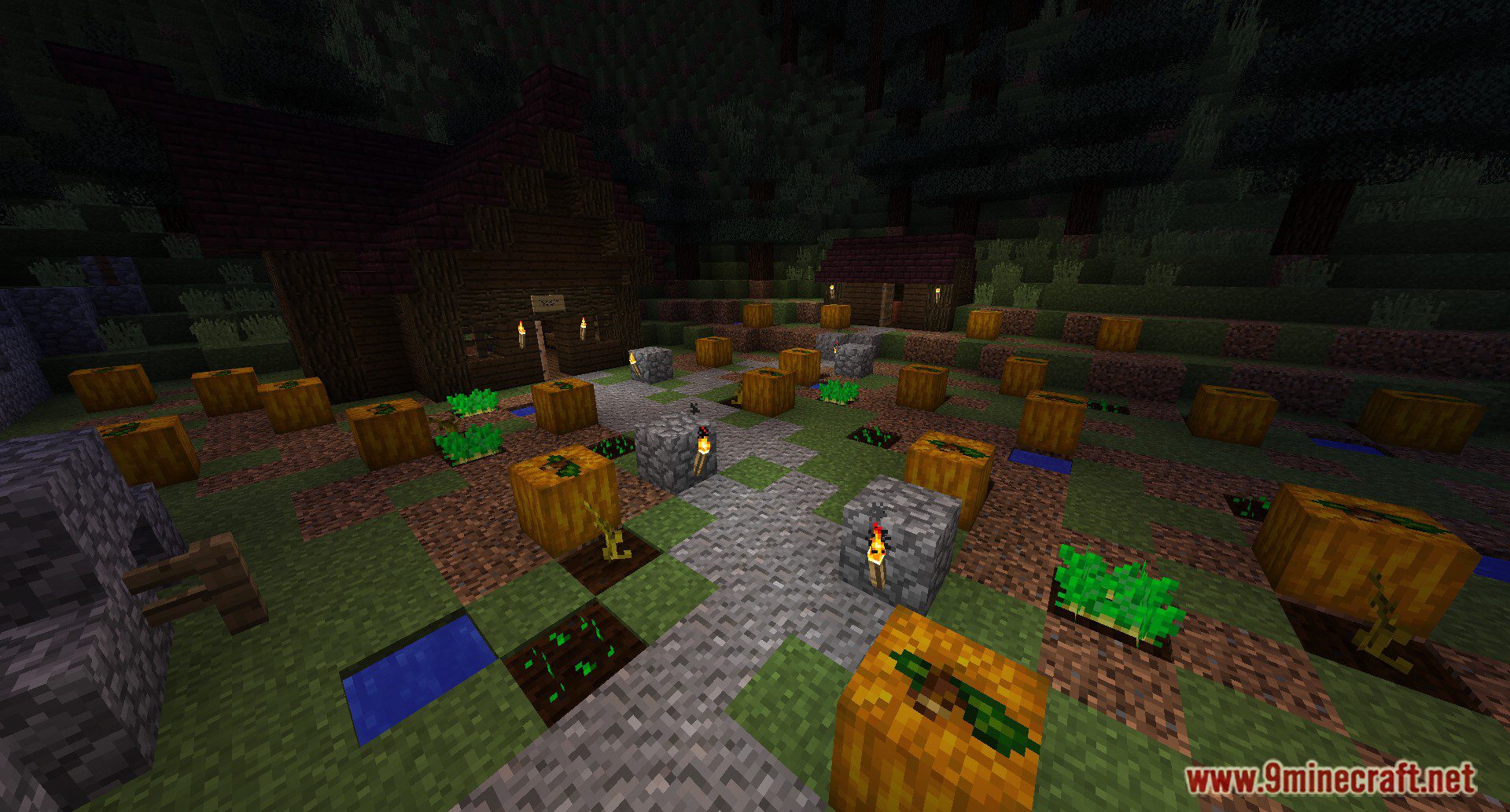 Bane of the Pumpkin Lord Map 1.12.2, 1.11.2 for Minecraft 13