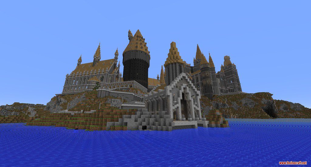 Hogwarts Map 1.12.2, 1.11.2 for Minecraft 2