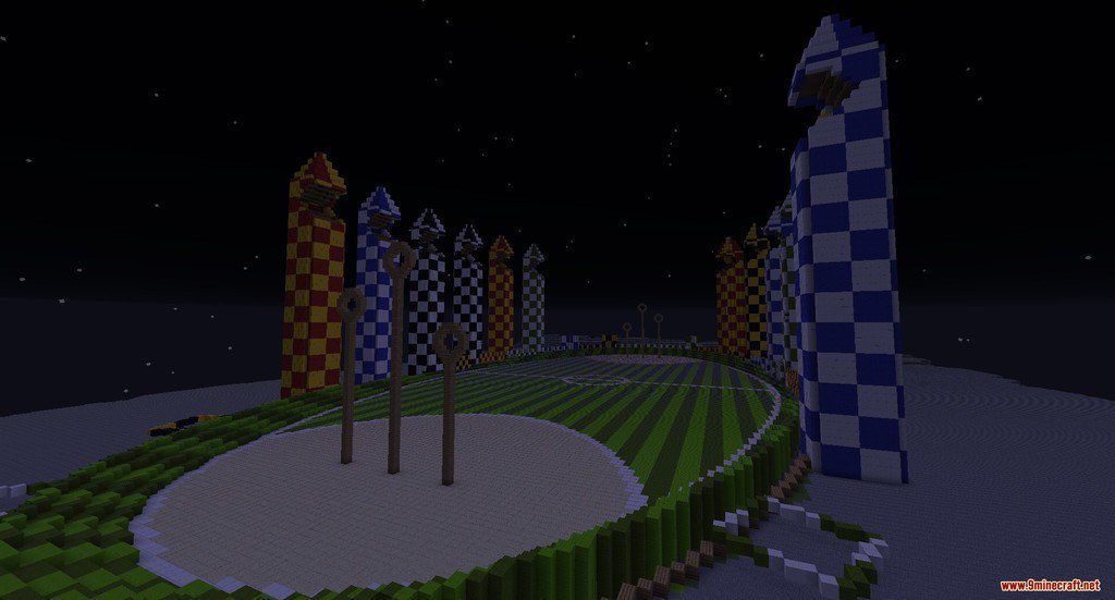 Hogwarts Map 1.12.2, 1.11.2 for Minecraft 11