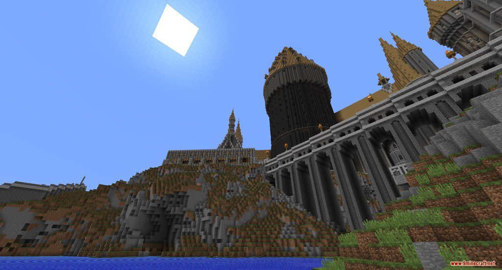 Hogwarts Map 1.12.2, 1.11.2 for Minecraft 4