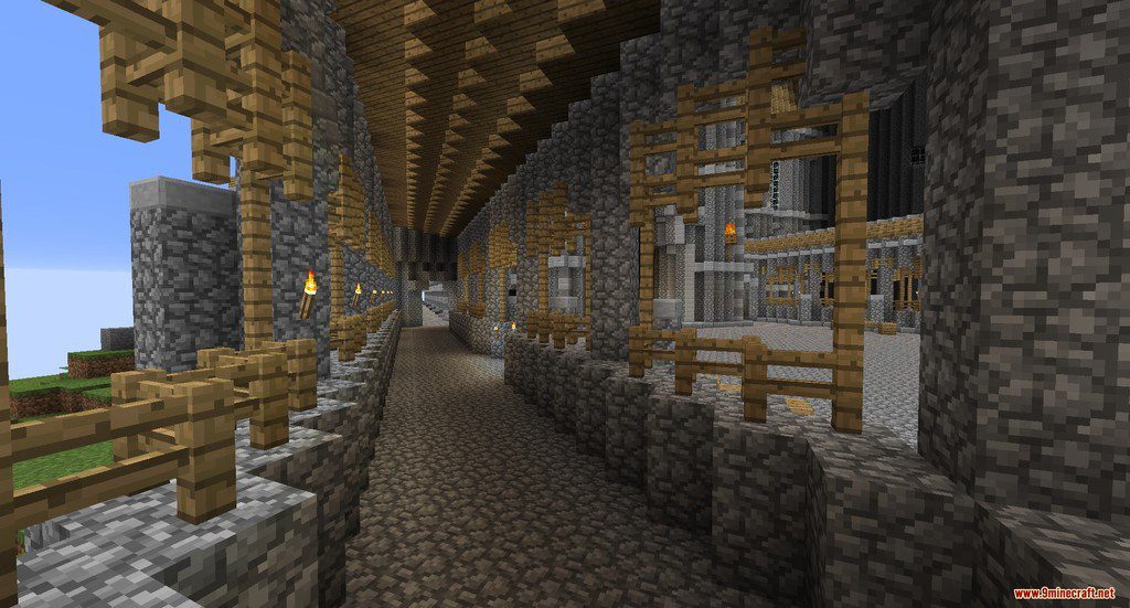 Hogwarts Map 1.12.2, 1.11.2 for Minecraft 5