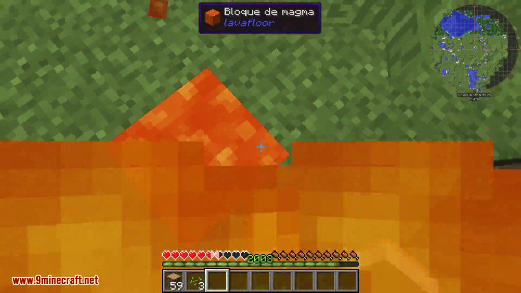 LavaFloor Mod 1.11.2 (The Floor is Lava) 4