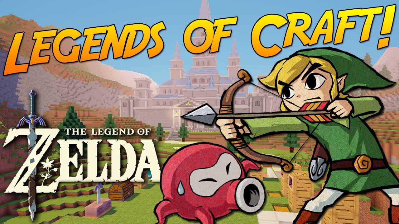 Legends of Craft Mod 1.7.10 (Zelda Games in Minecraft) 1