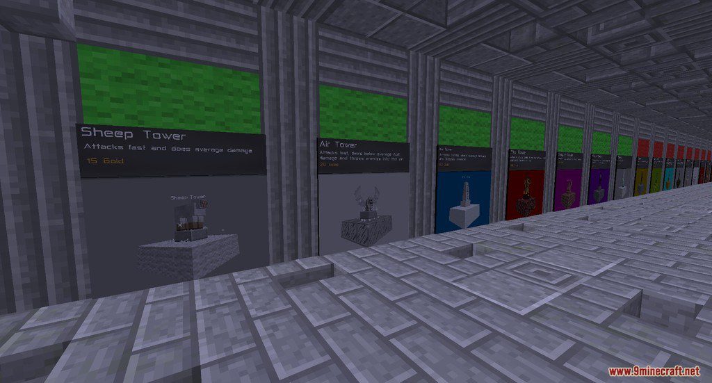 Mirage Tower Defense Map 1.12.2, 1.11.2 for Minecraft 3