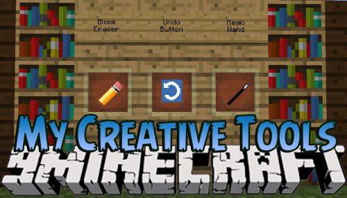 My Creative Tools Mod 1.7.10 (Eraser and Undo Button) Thumbnail