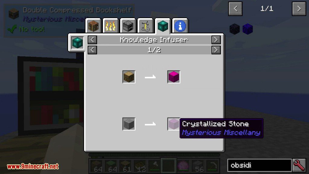 Mysterious Miscellany Mod 1.11.2, 1.10.2 (Systematic Customizations) 20