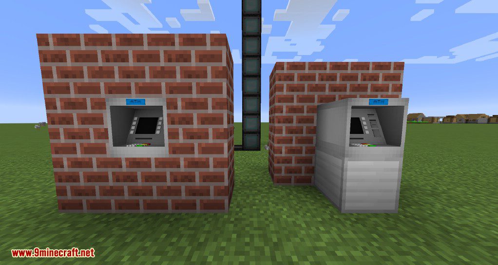 Never Enough Currency Mod (1.19.3, 1.18.2) - Bank Account, ATM 3