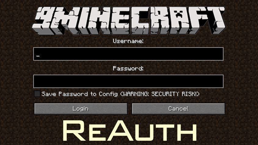 ReAuth Mod (1.19.3, 1.18.2) - Renew Your Login Without Restart 1