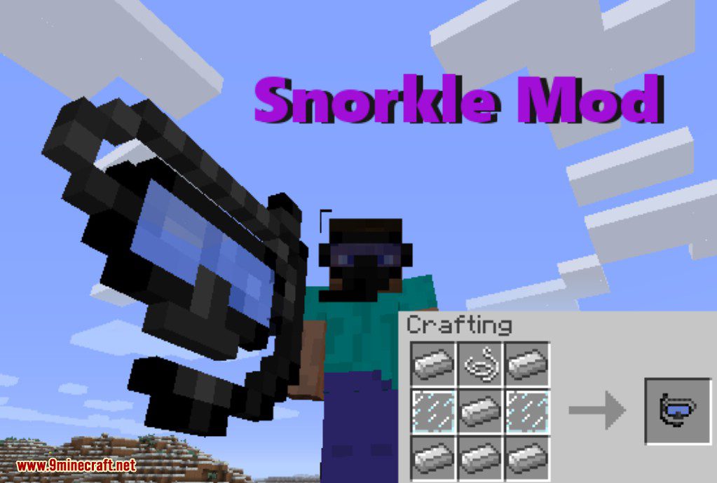 Snorkel Mod 1.11.2 (Underwater Breath) 2