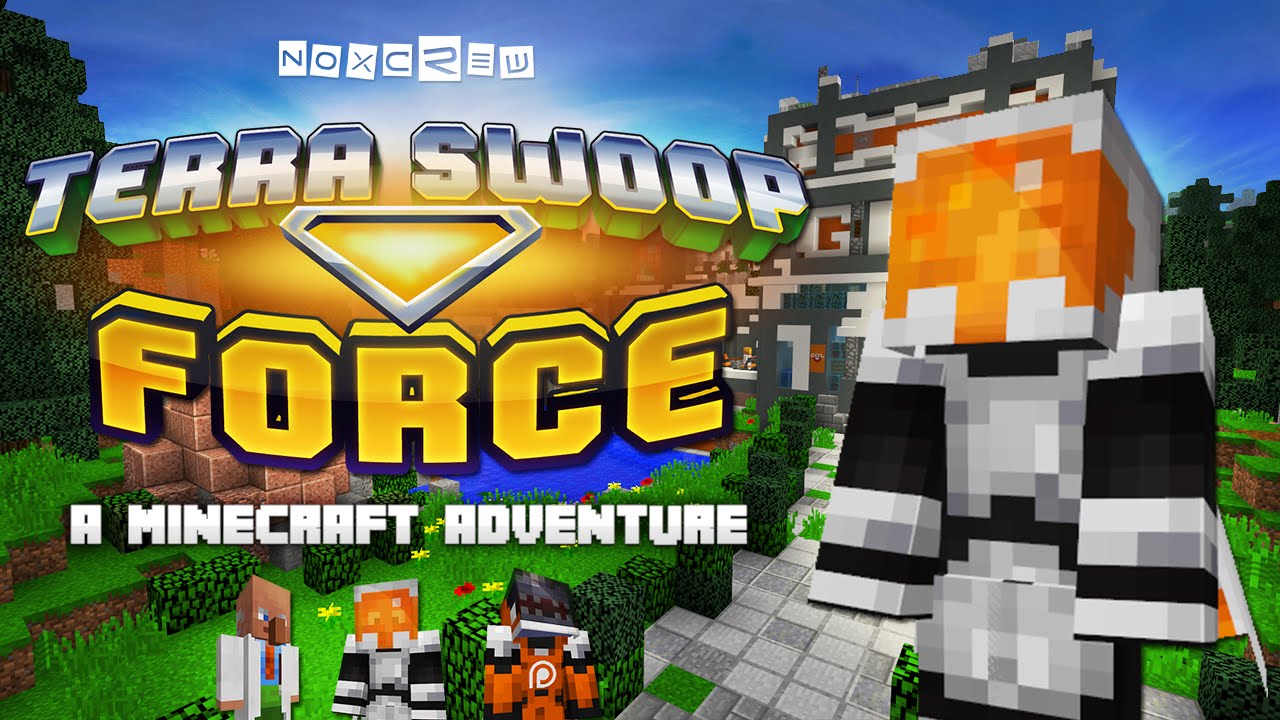 Terra Swoop Force Map 1.12.2, 1.11.2 for Minecraft 1