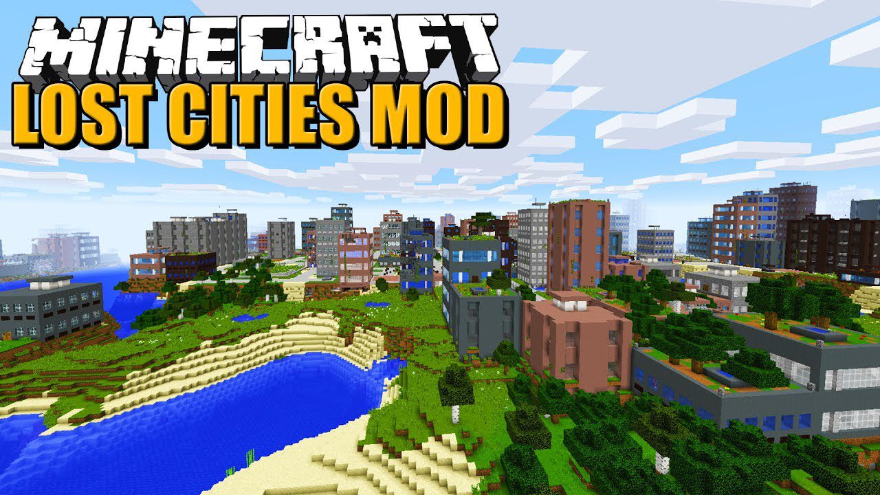 The Lost Cities Mod (1.20.1, 1.19.4) - Old Abandoned City 1