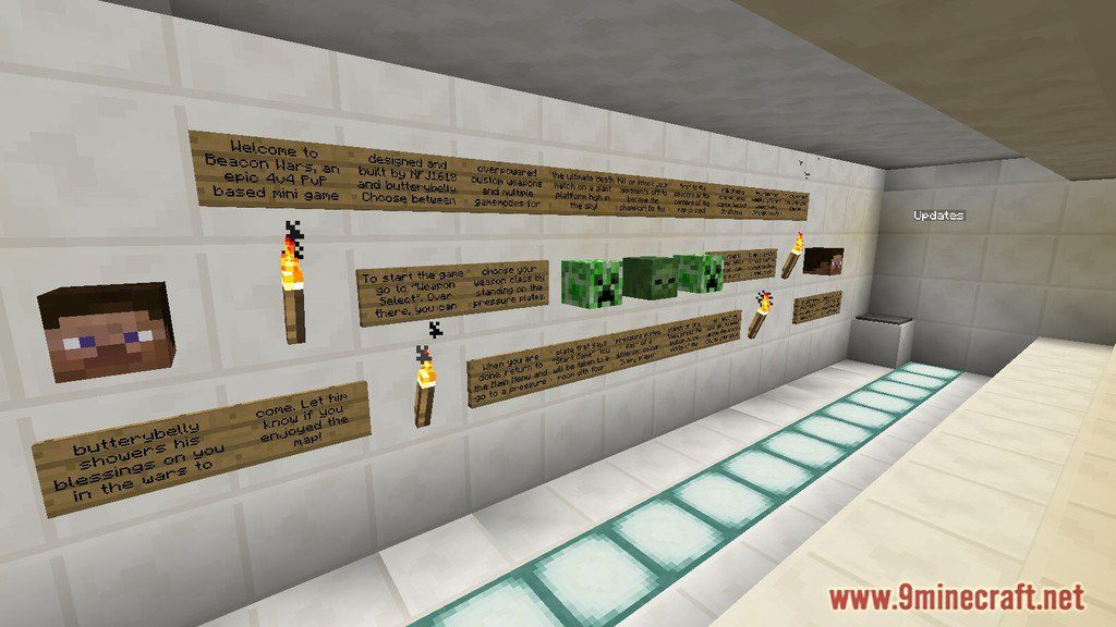 Beacon Wars Map 1.12.2, 1.12 for Minecraft 2