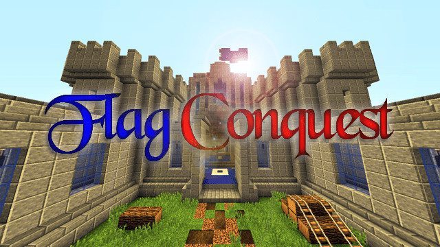 Flag Conquest Map 1.12.2, 1.12 for Minecraft 1