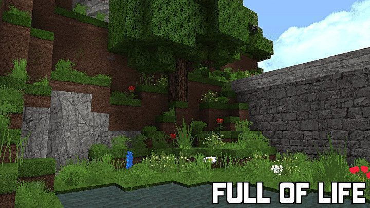 Full of Life Resource Pack 1.14.4, 1.13.2 - Texture Pack 1