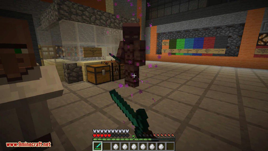 Mad Mobs Mod 1.7.10 (Fight and Survive Evil Mobs Lair) 11