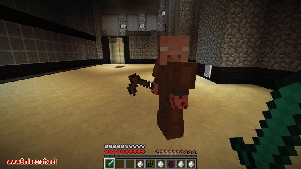 Mad Mobs Mod 1.7.10 (Fight and Survive Evil Mobs Lair) 3