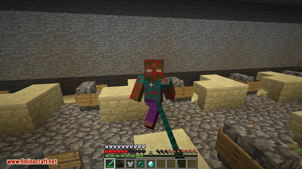 Mad Mobs Mod 1.7.10 (Fight and Survive Evil Mobs Lair) 9