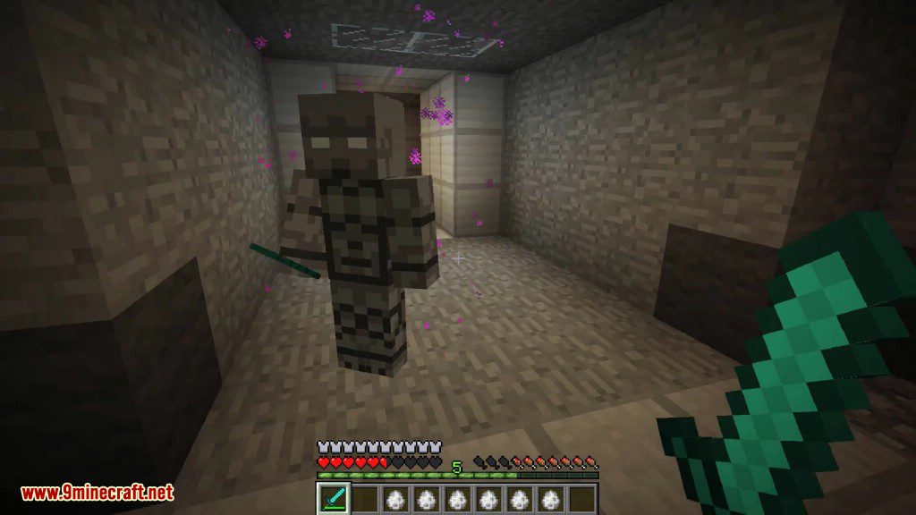 Mad Mobs Mod 1.7.10 (Fight and Survive Evil Mobs Lair) 10