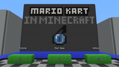 Mario Kart Map 1.12.2, 1.11.2 for Minecraft Thumbnail