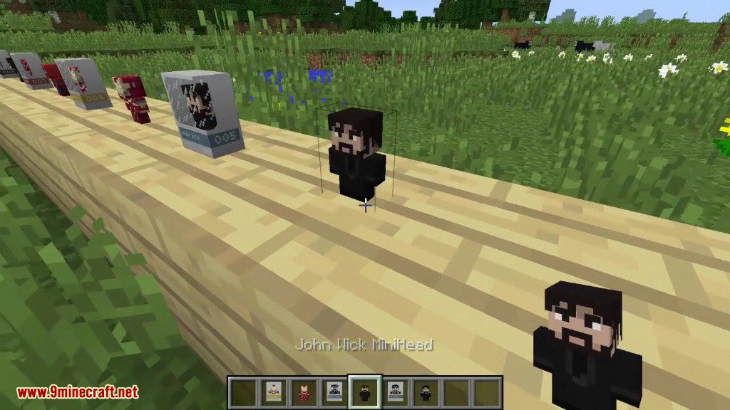 MiniHeads Mod 1.12.2, 1.11.2 (Collectable Figurines) 5