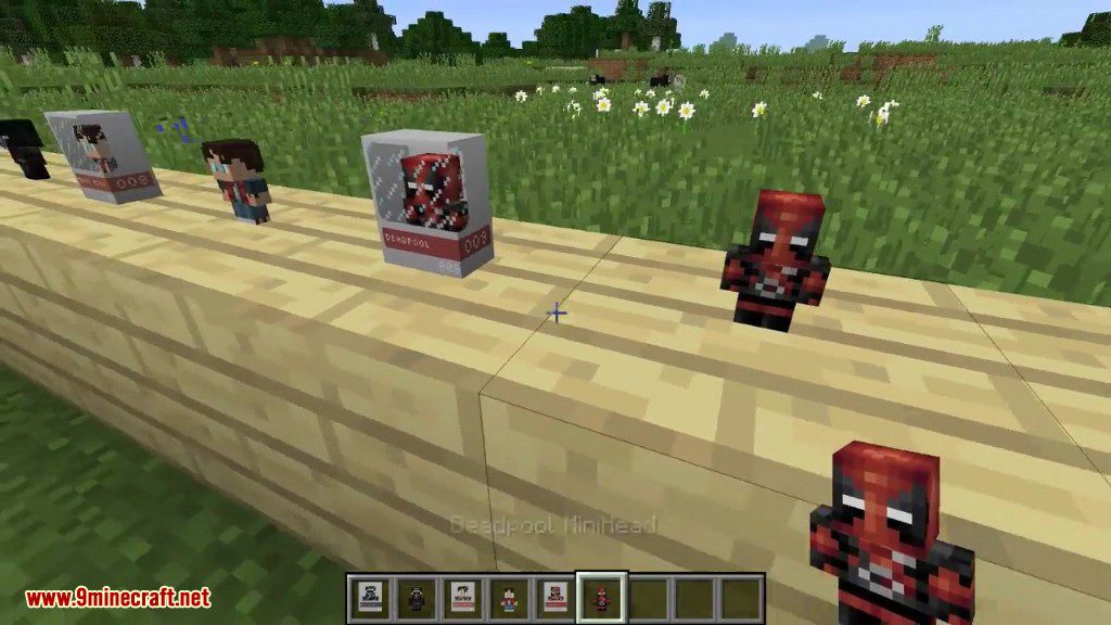 MiniHeads Mod 1.12.2, 1.11.2 (Collectable Figurines) 7