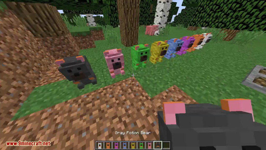 Potion Bears Mod 1.12.2, 1.11.2 for Minecraft 3