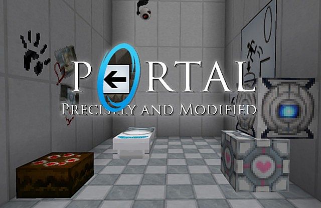 Precisely Portal Resource Pack 1.12.2, 1.11.2 1