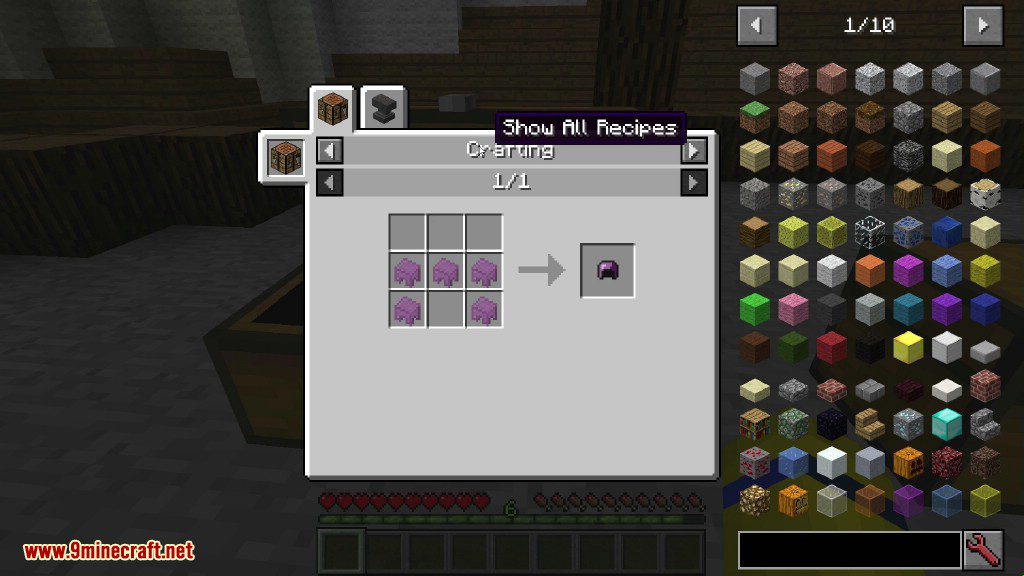 Shulker Armor Mod 1.11.2 (New Type of Long-Range Weapon) 16