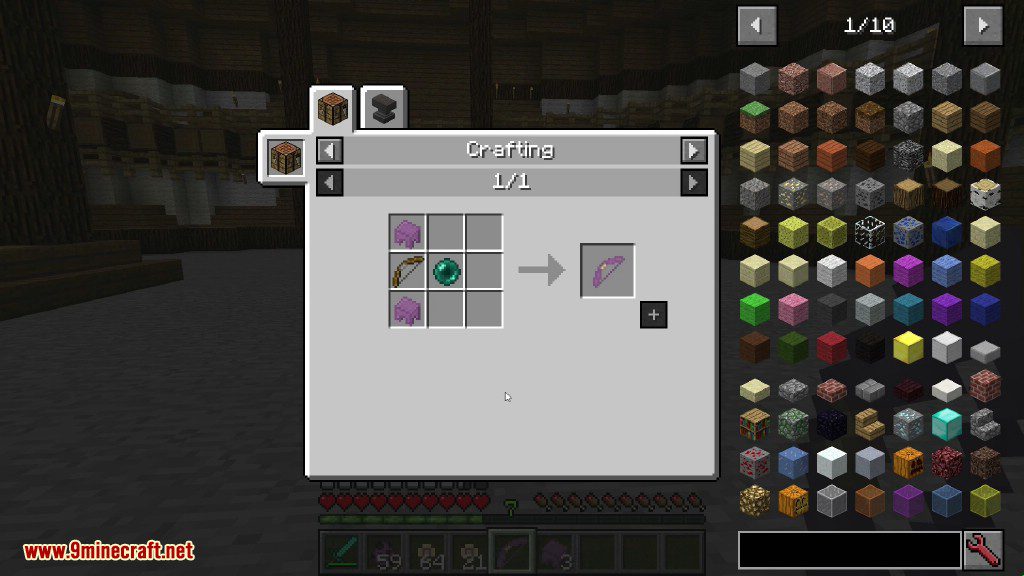 Shulker Armor Mod 1.11.2 (New Type of Long-Range Weapon) 17